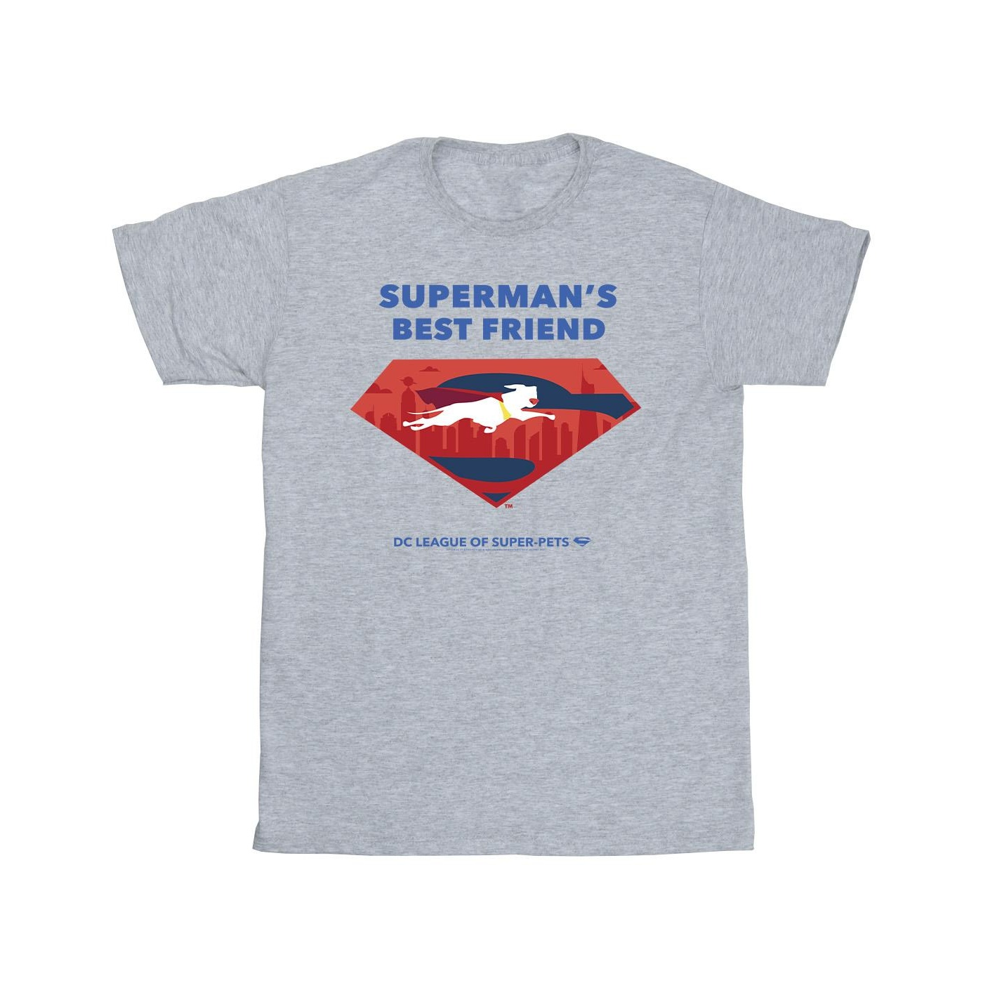 Li-cense Dc comics heren dc league of super-pets superman´s beste vriend t-shirt