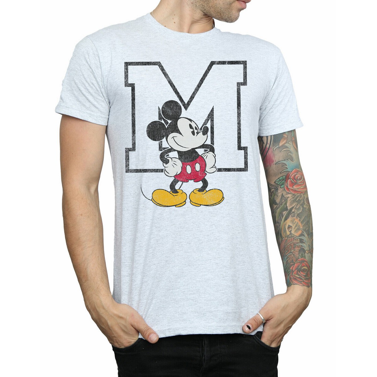 Li-cense Disney heren m mickey mouse t-shirt