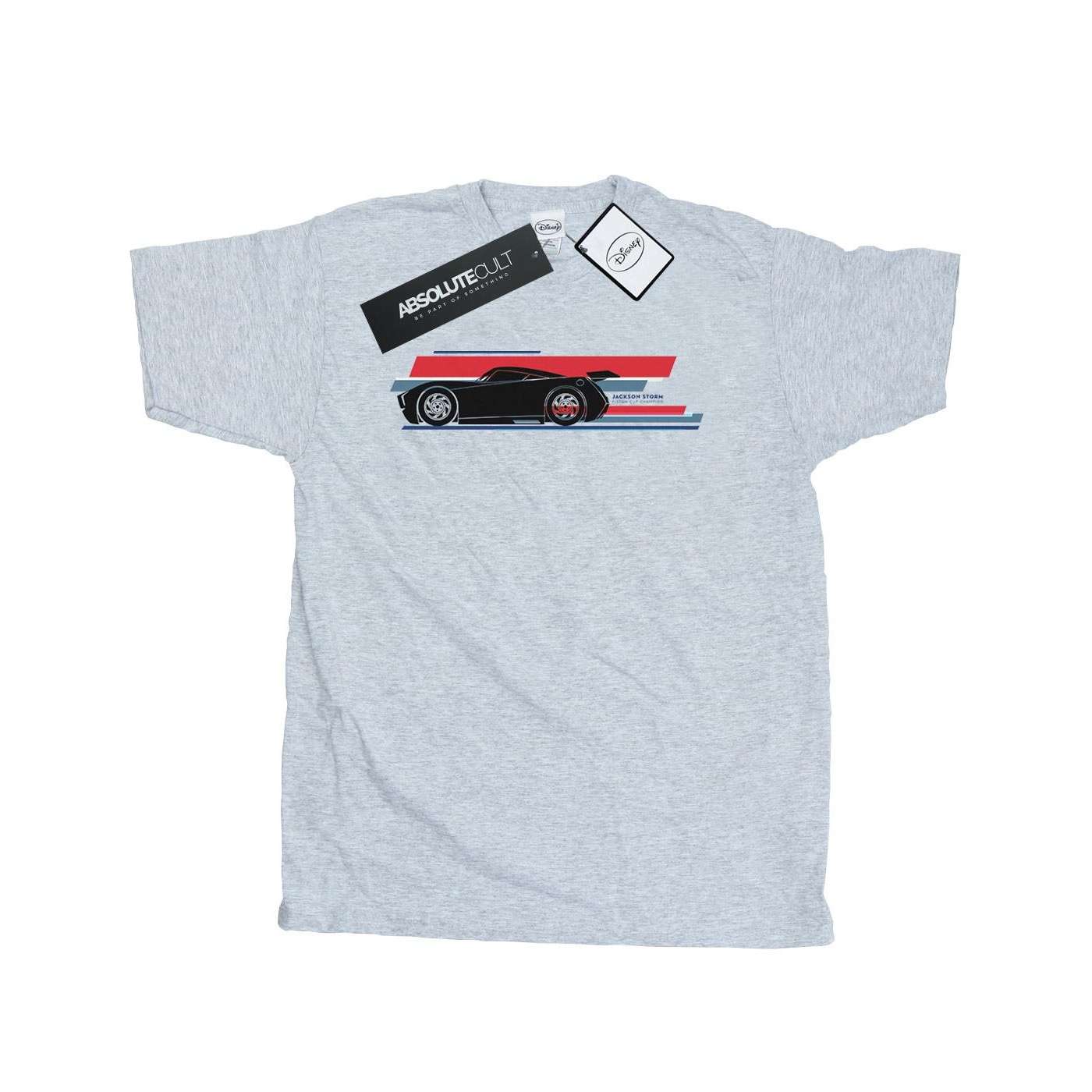 Li-cense Disney heren cars jackson storm strepen t-shirt