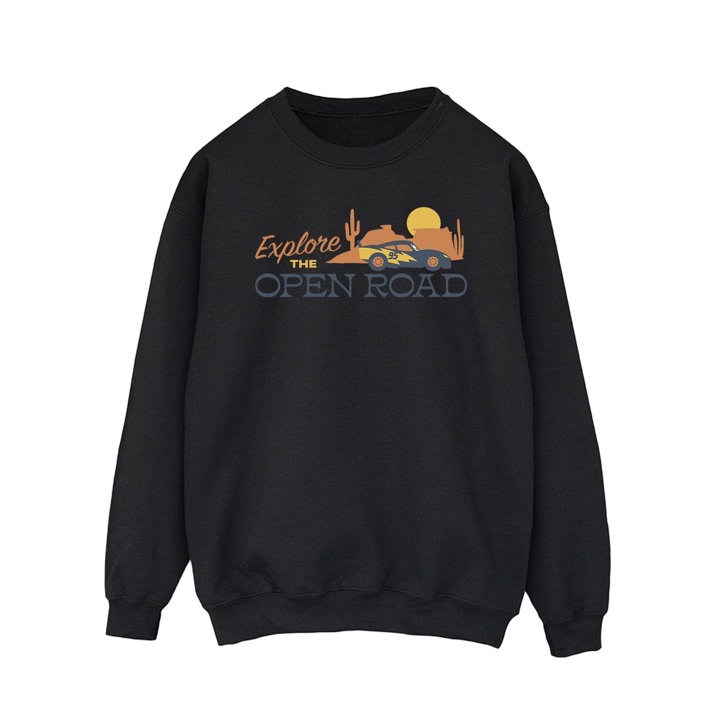 Disney Heren cars explore the open road sweatshirt