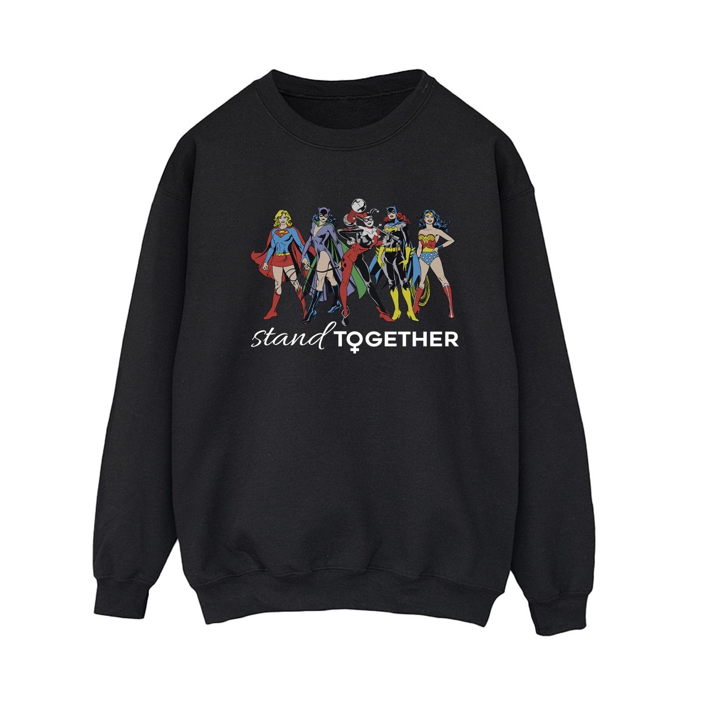 DC Comics Dames women of dc stand together sweatshirt