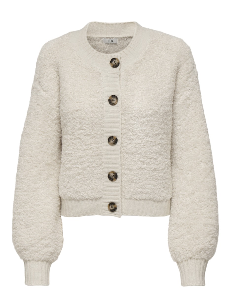 Jacqueline de Yong Jdyeira life ls o-neck cardigan kn beige