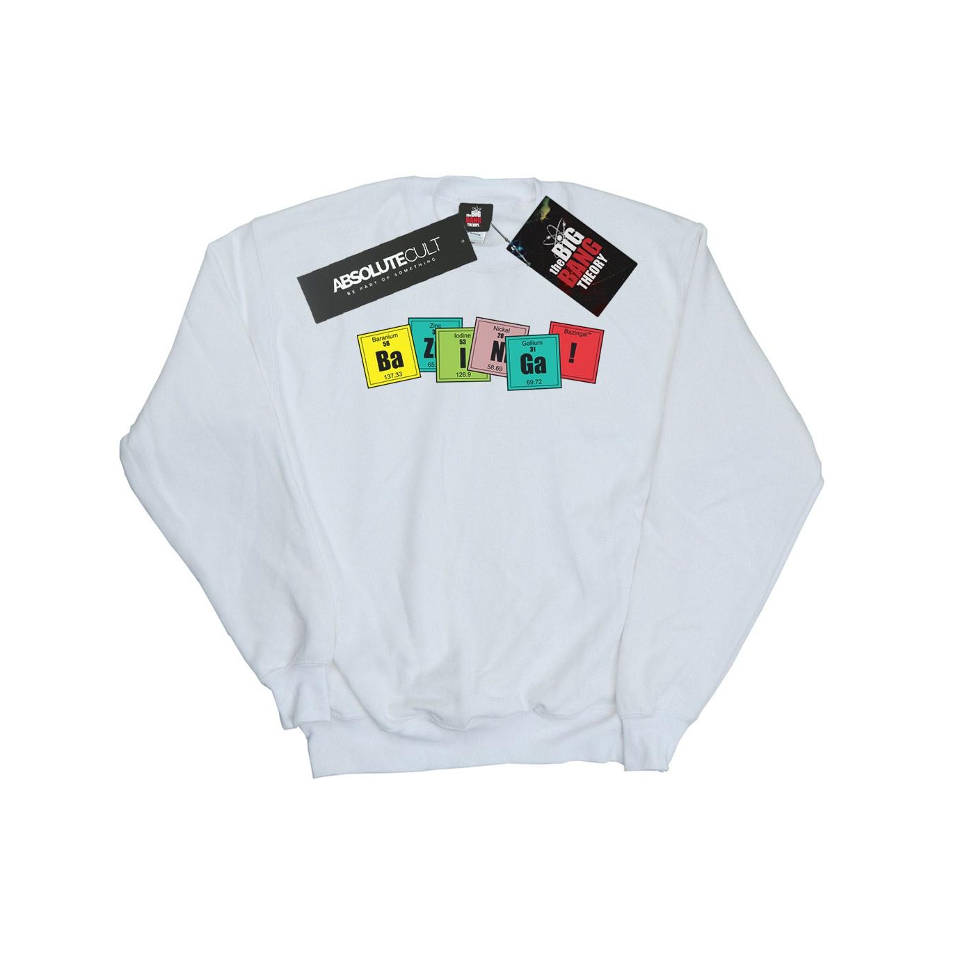 Li-cense The big bang theory heren bazinga elements sweatshirt
