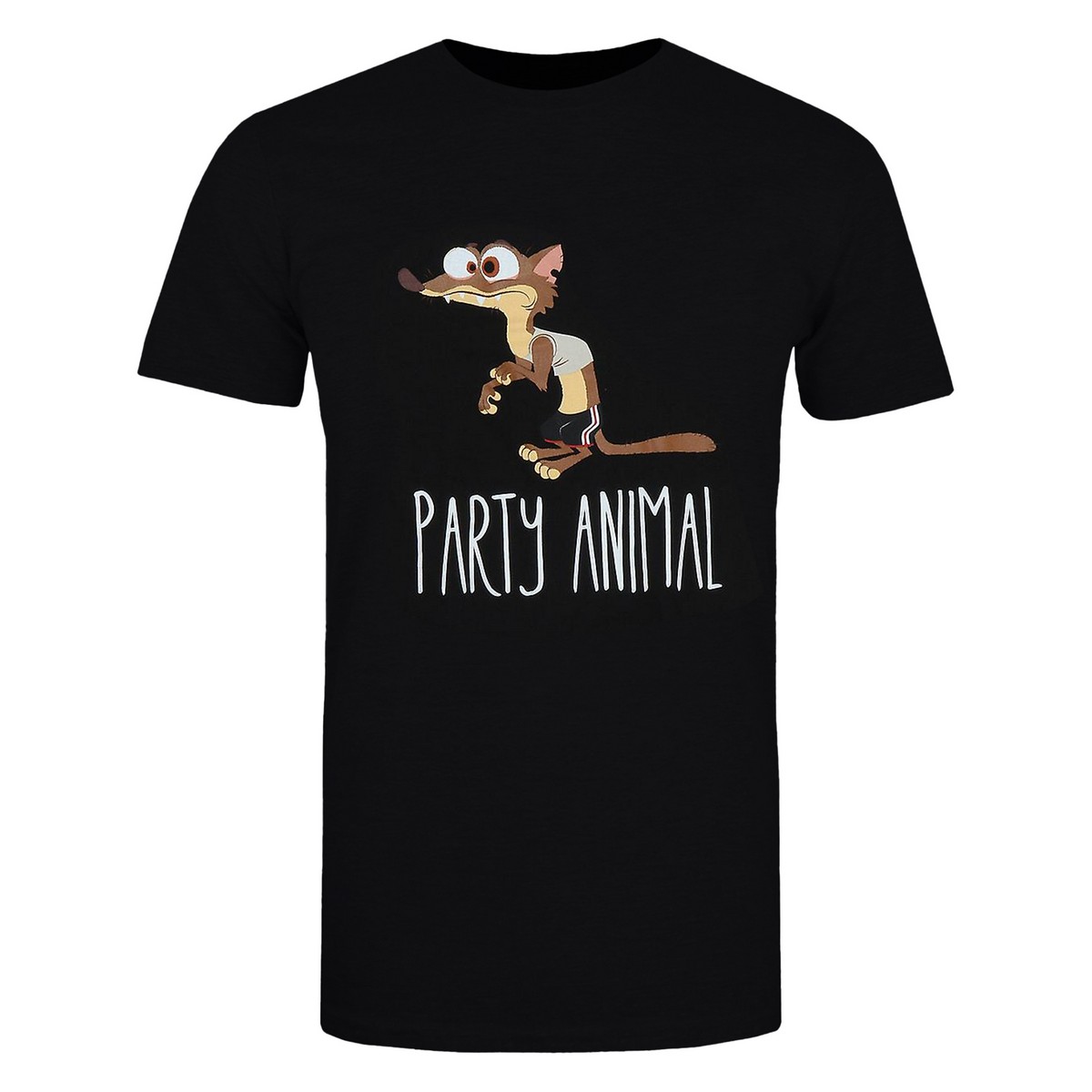 Li-cense Zootropolis heren party animal katoenen t-shirt