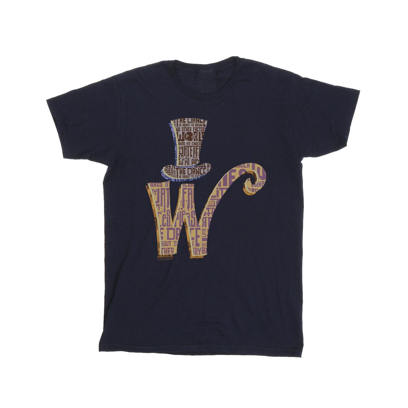 Li-cense Willy wonka heren w logo hoed t-shirt