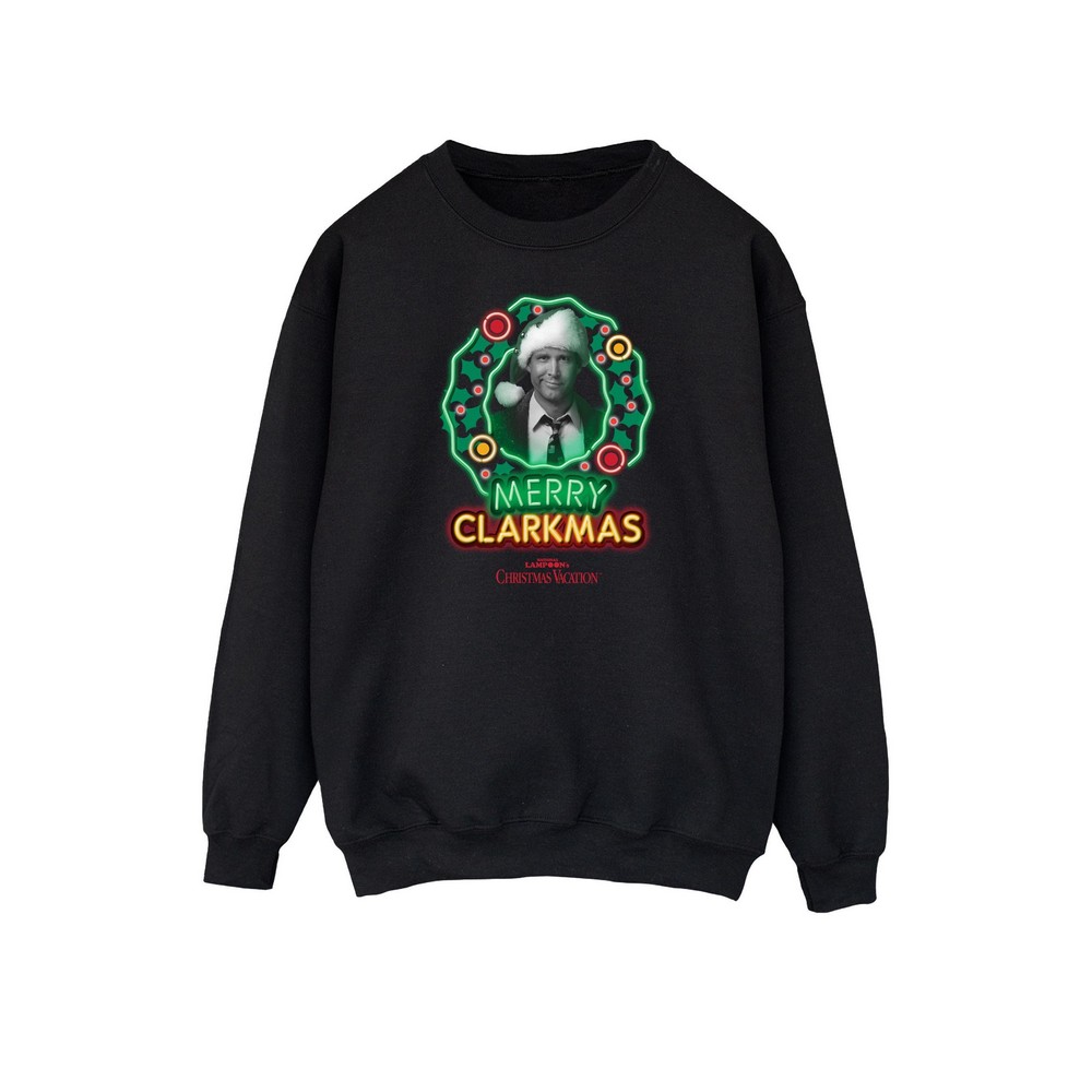 Li-cense National lampoon´s christmas vacation heren grijze clarkmas kerst sweatshirt
