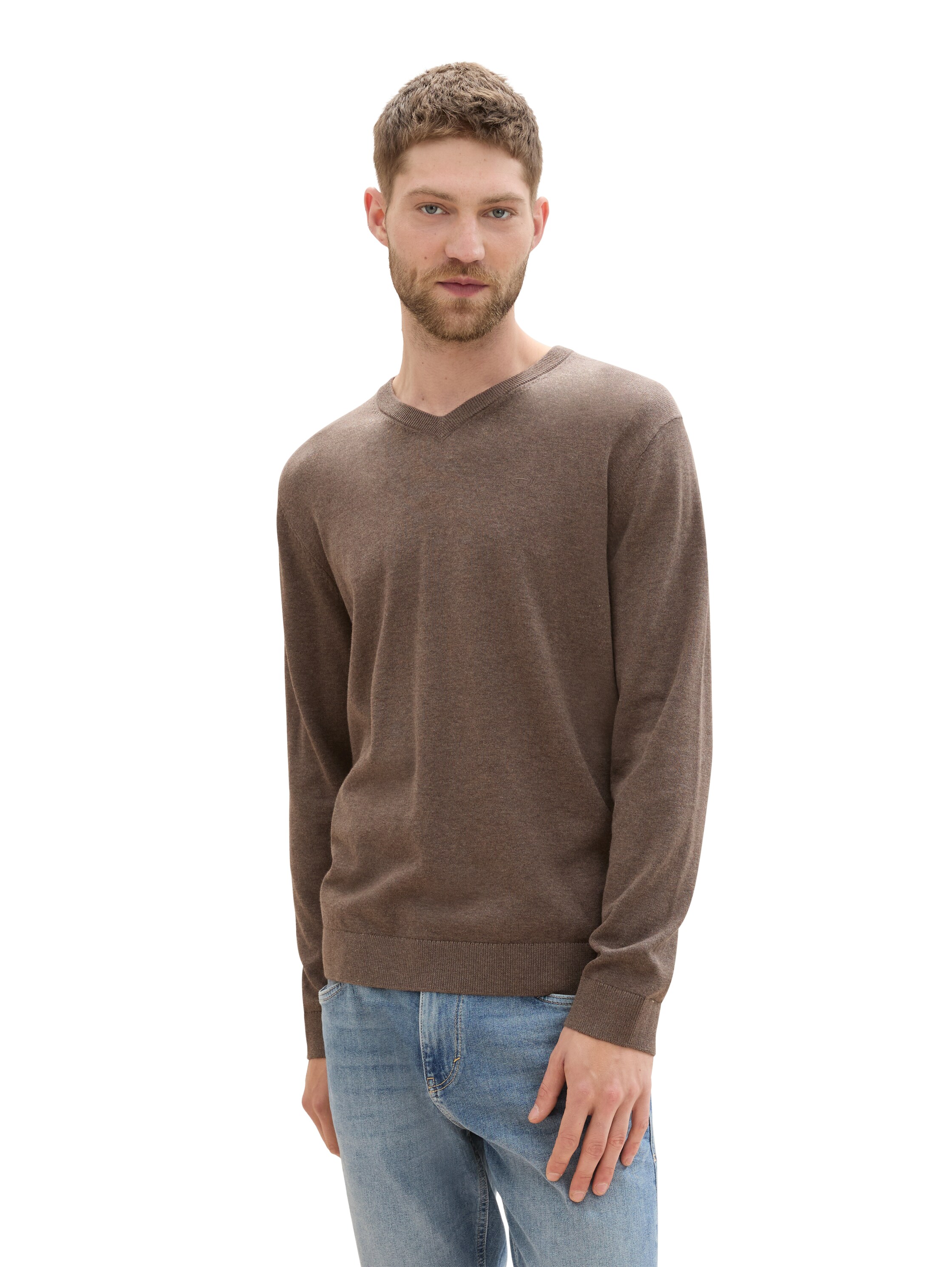 Tom Tailor Basic v-neck knit