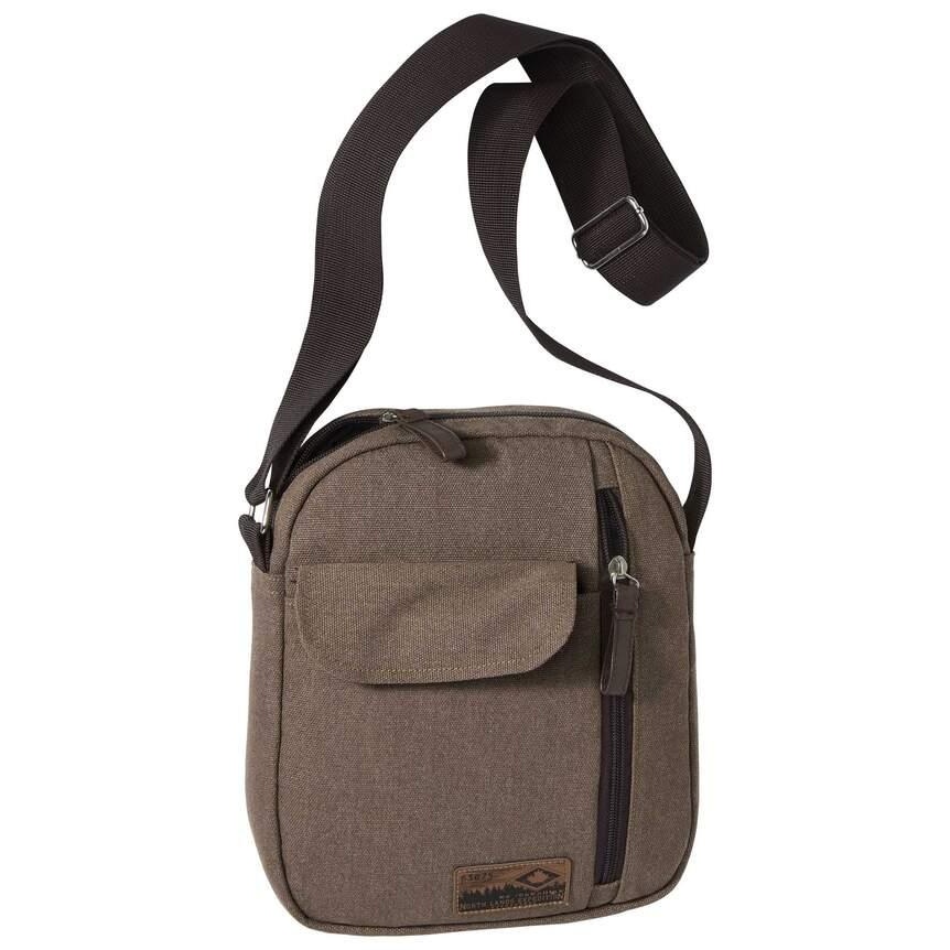 Atlas For Men Heren multi pocket crossbody tas