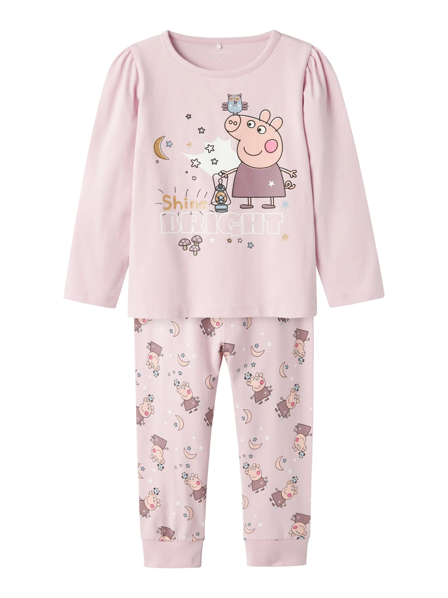 Name It Meisjes lange pyjama set nmfdyris peppa pig