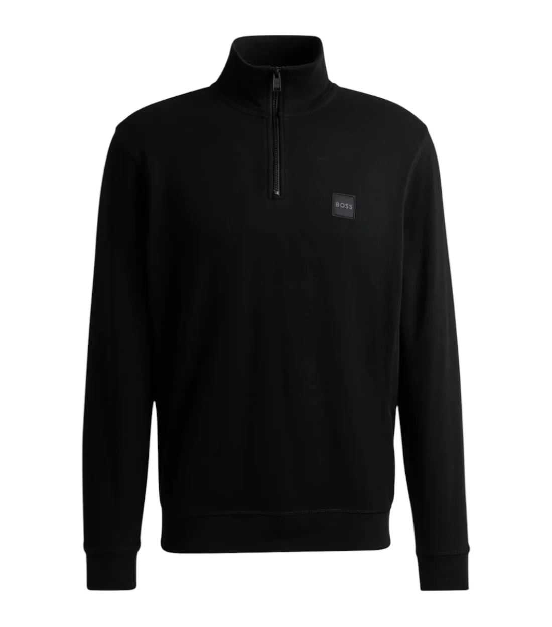 Hugo Boss Katoenen half zip trui