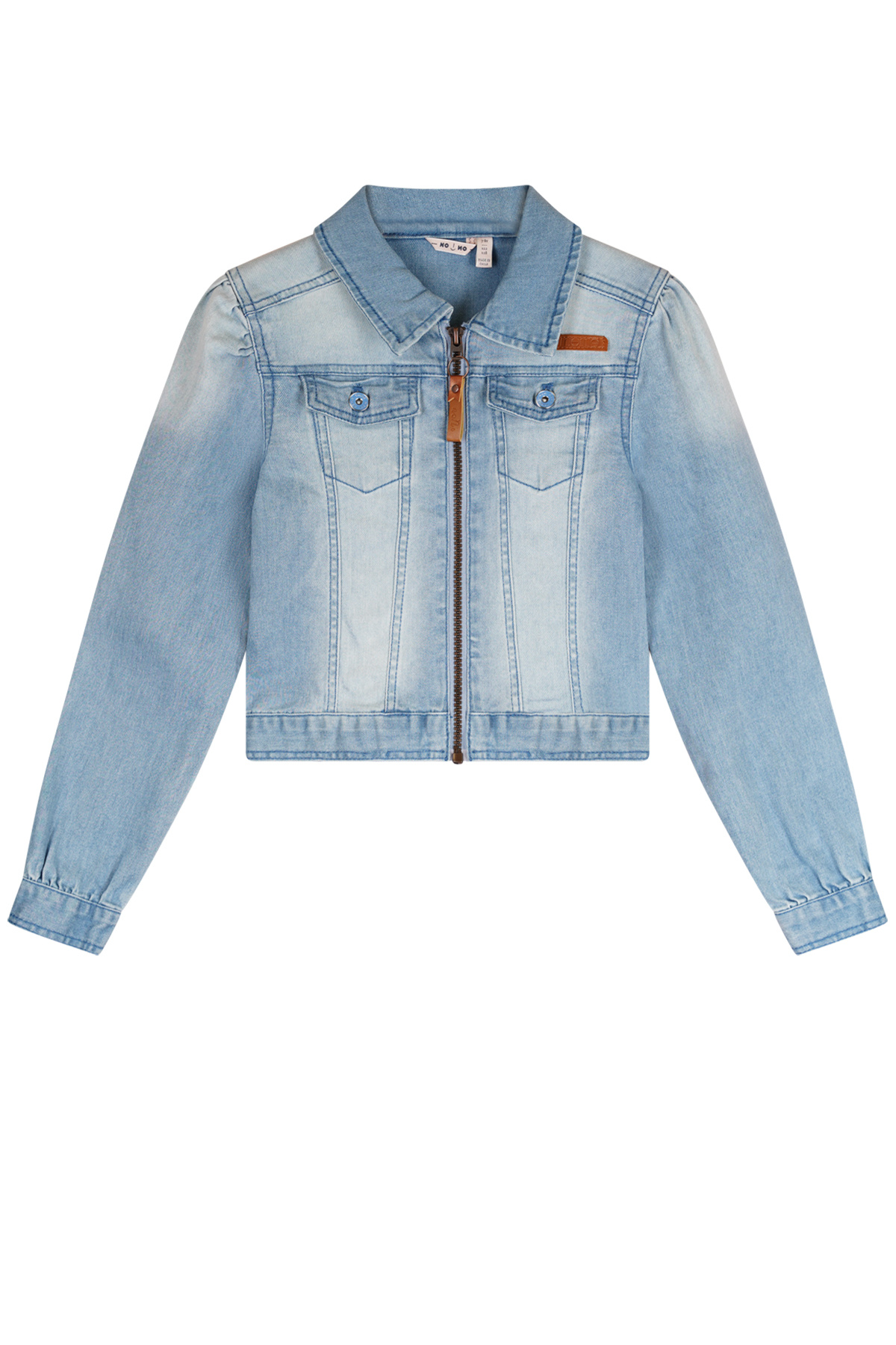 NoNo Zomer spijkerjas meisjes rits donna