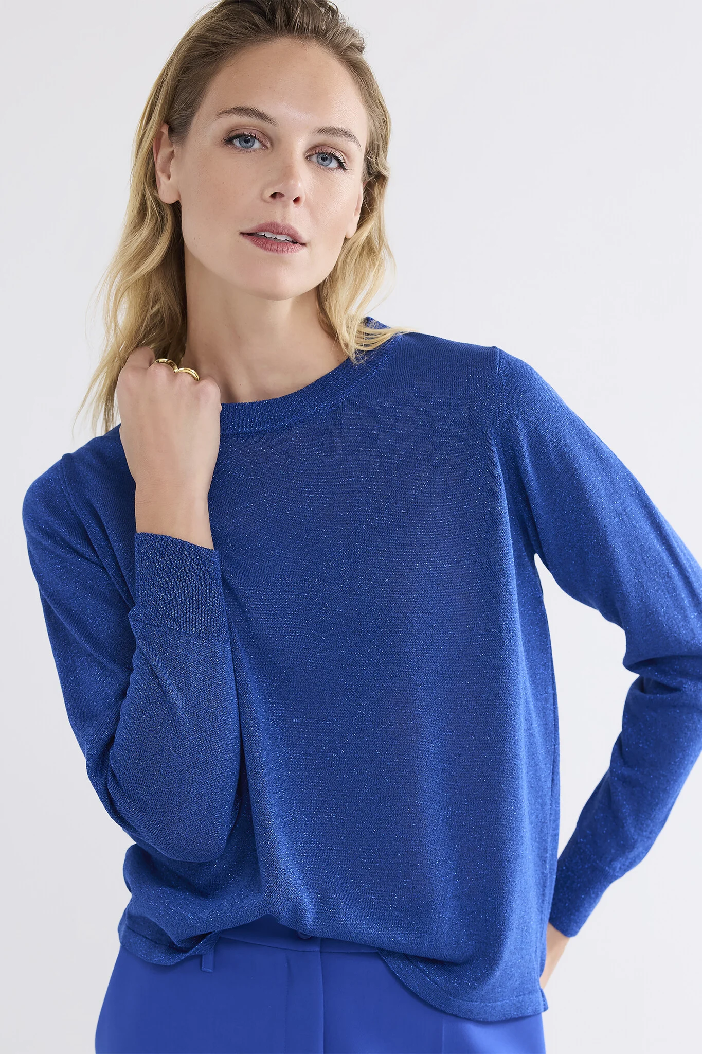 Summum 7s5882-8021 sweater lurex knit