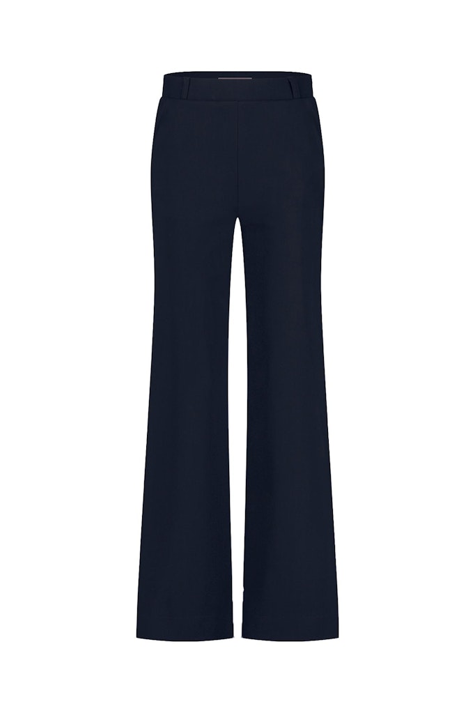 Studio Anneloes lexie bonded trousers 94801 6900 dark blue