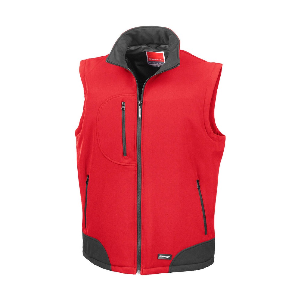 Result Heren softshell gilet