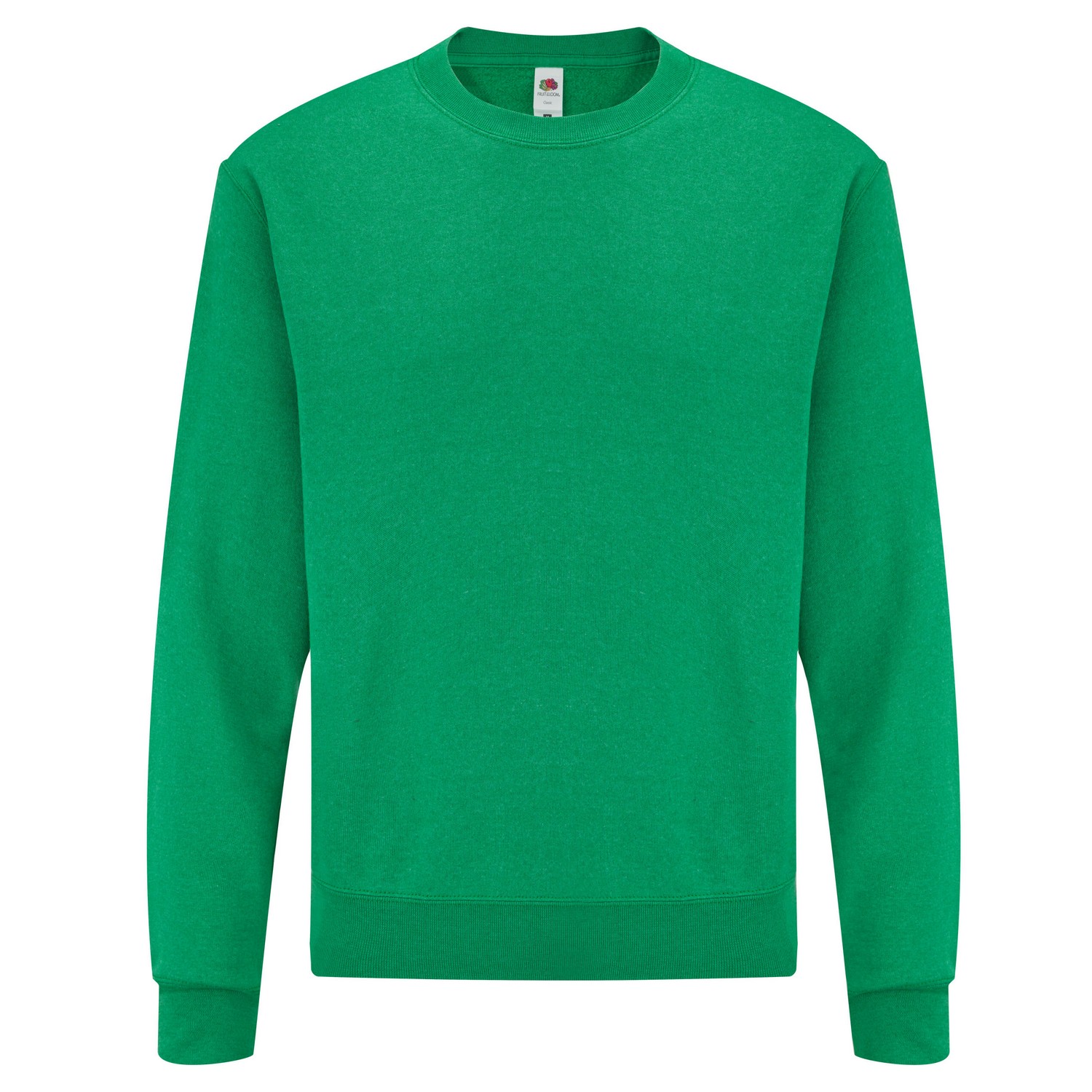 Fruit of the Loom Klassiek heather sweatshirt voor volwassenen