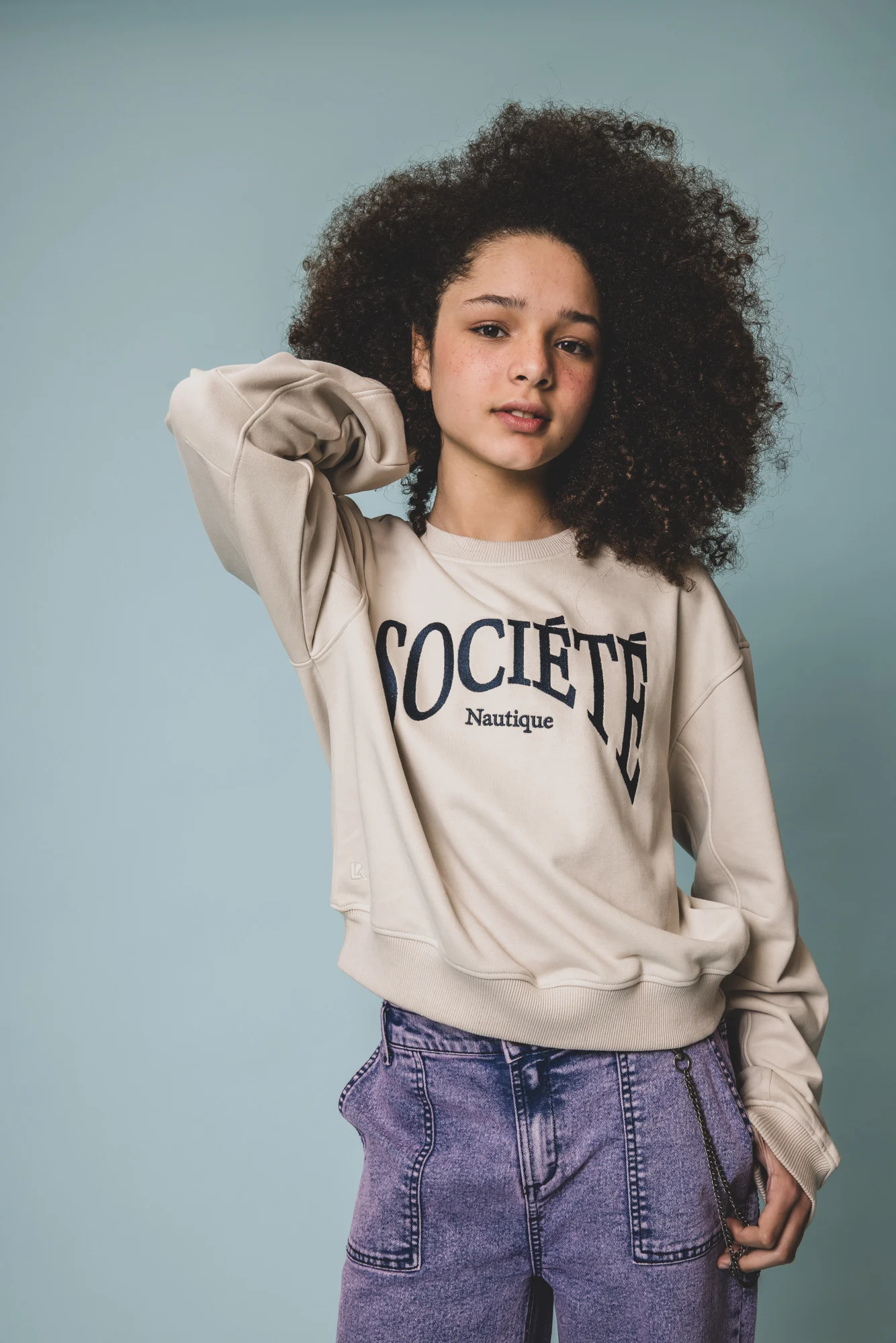 Looxs Revolution Sweater dusty voor meisjes in de kleur