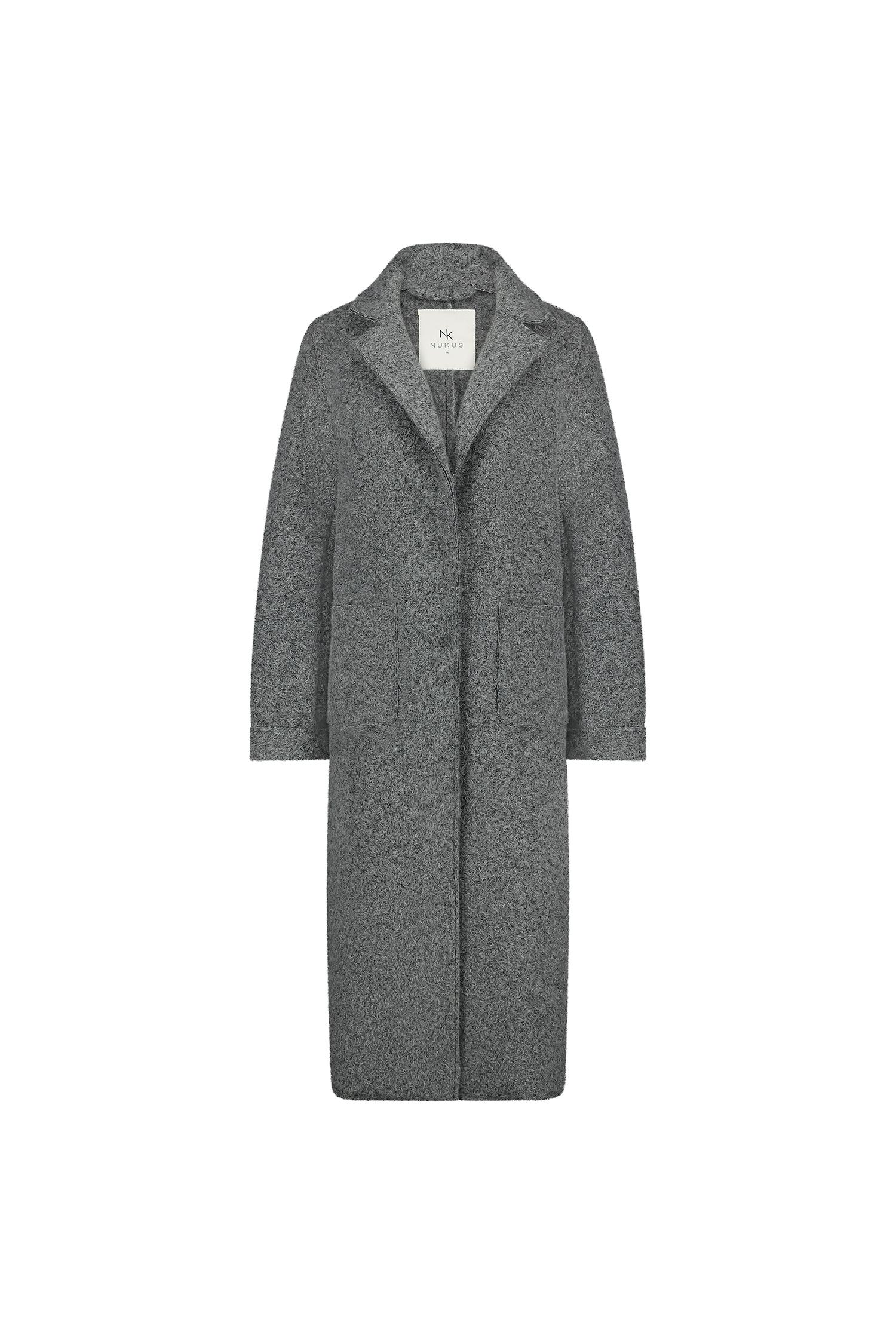 Nukus Mace coat boucle fw24059