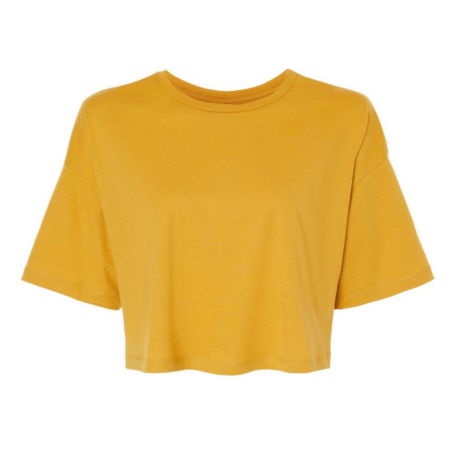 Bella + Canvas Dames jersey crop t-shirt