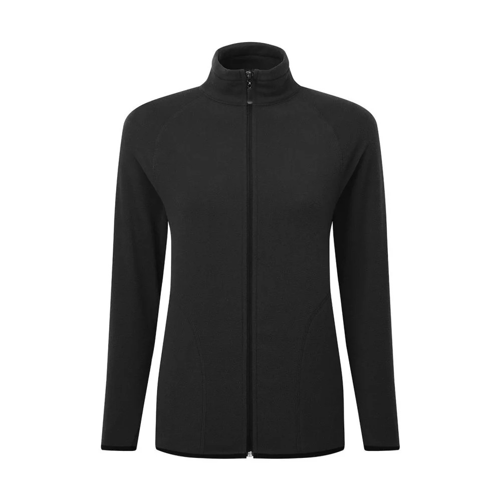 Signature Microfleece tagless fleecejack met rits voor dames