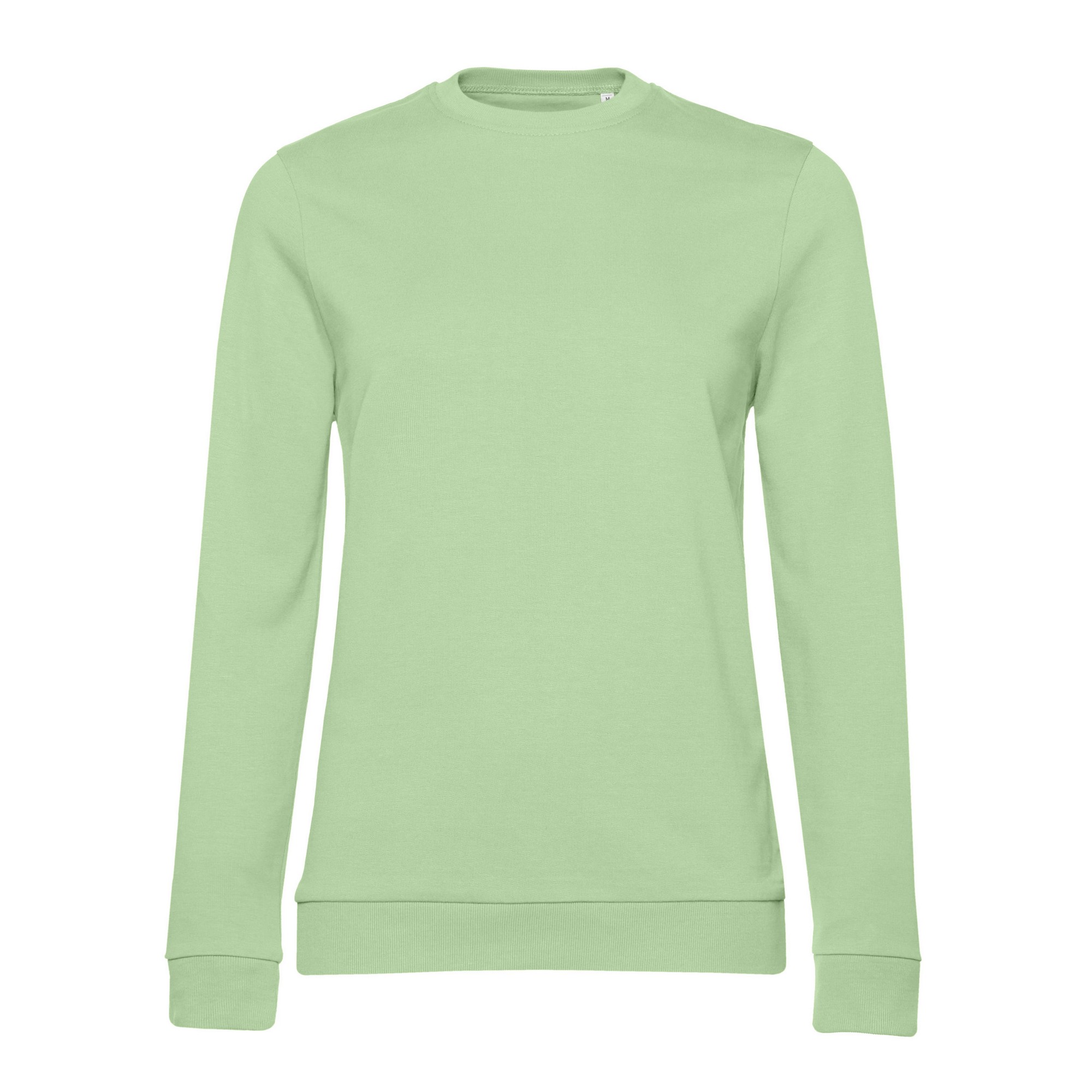 B and C Dames frans terry sweatshirt met inzetstuk