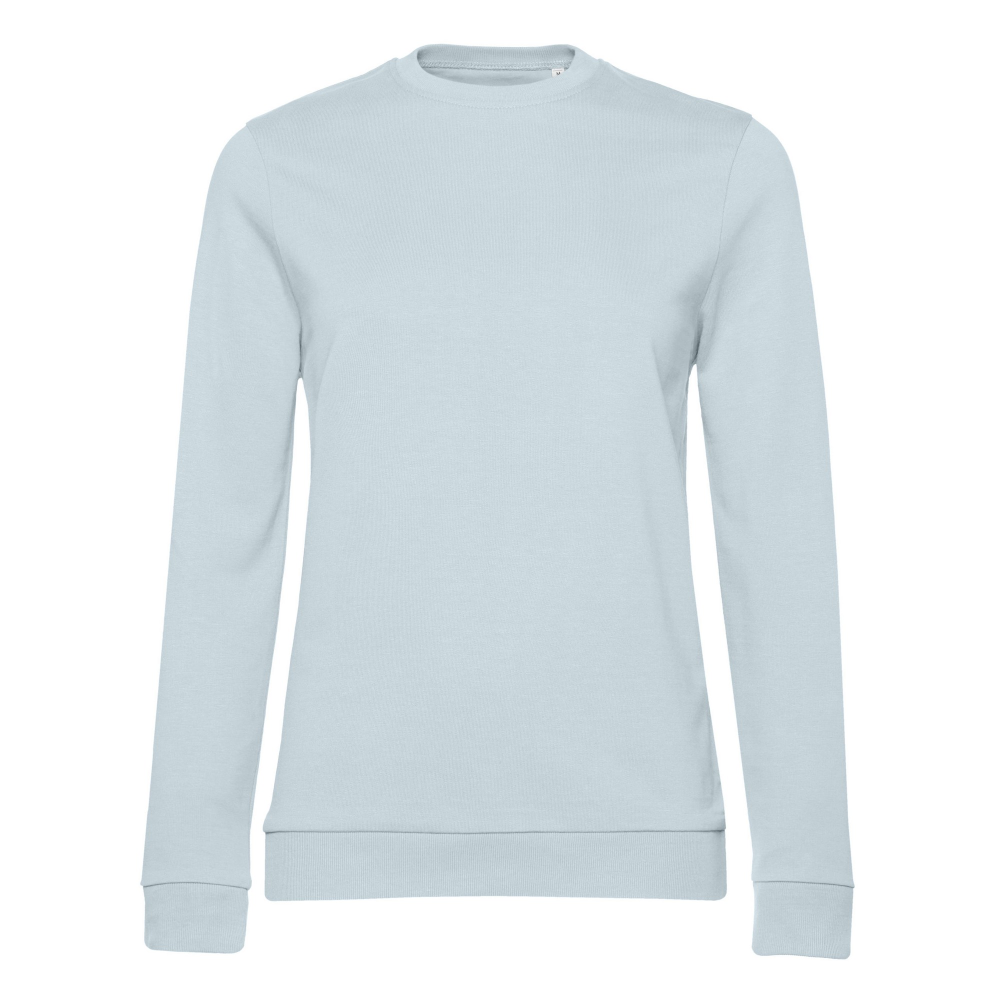 B and C Dames frans terry sweatshirt met inzetstuk