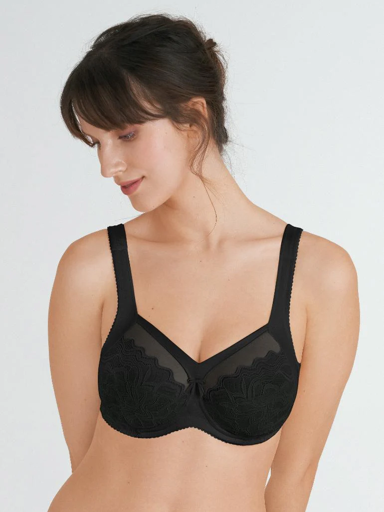 Felina Lovely lotus beugel bh 0235225 004 schwarz