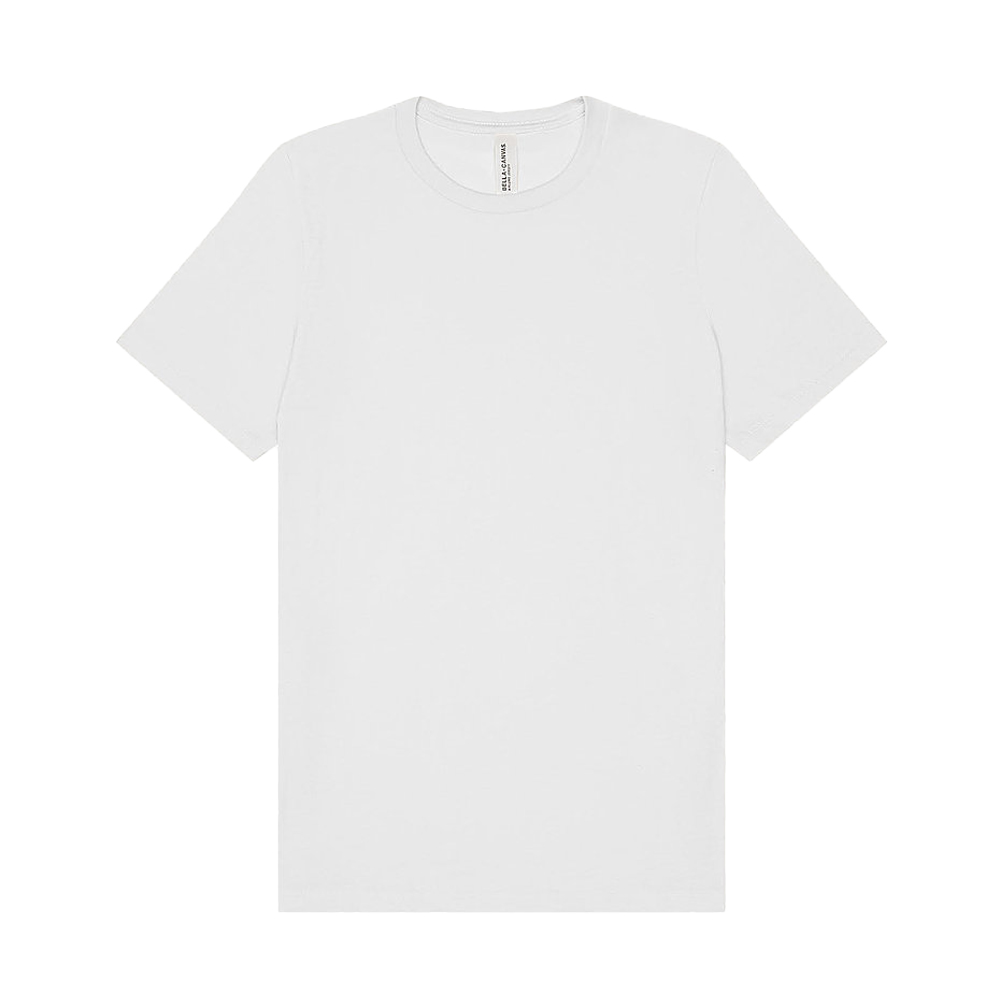 Bella + Canvas Dames jersey relaxed fit t-shirt met korte mouwen