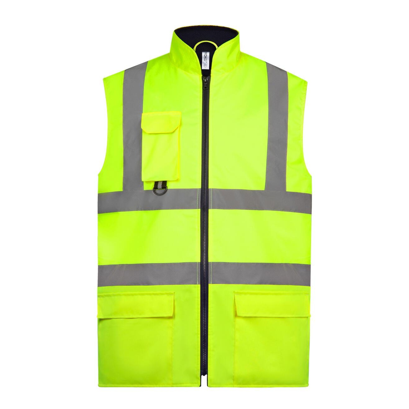 Yoko Effen hi-vis bodywarmer heren