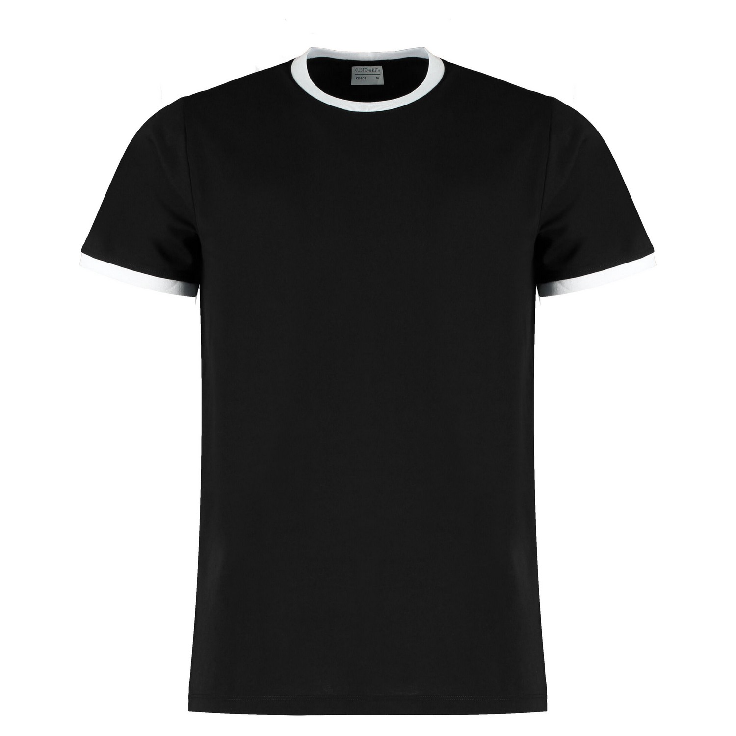 Kustom Kit Heren ringer fashion t-shirt