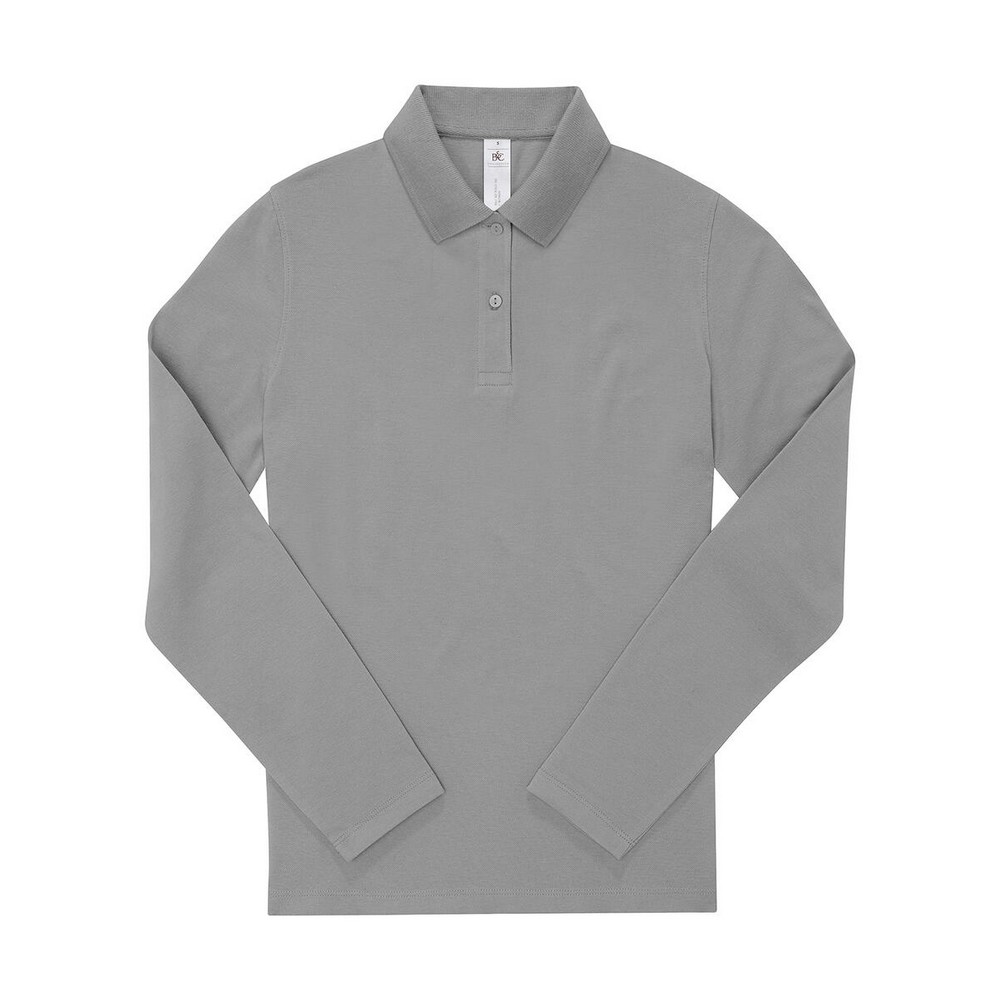 B and C Dames my polo 180 shirt met lange mouwen