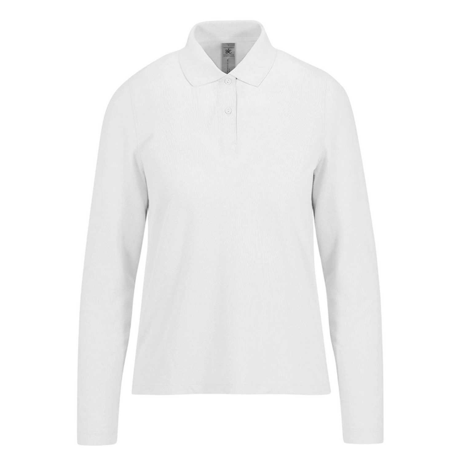 B and C Dames my polo 210 poloshirt met lange mouwen