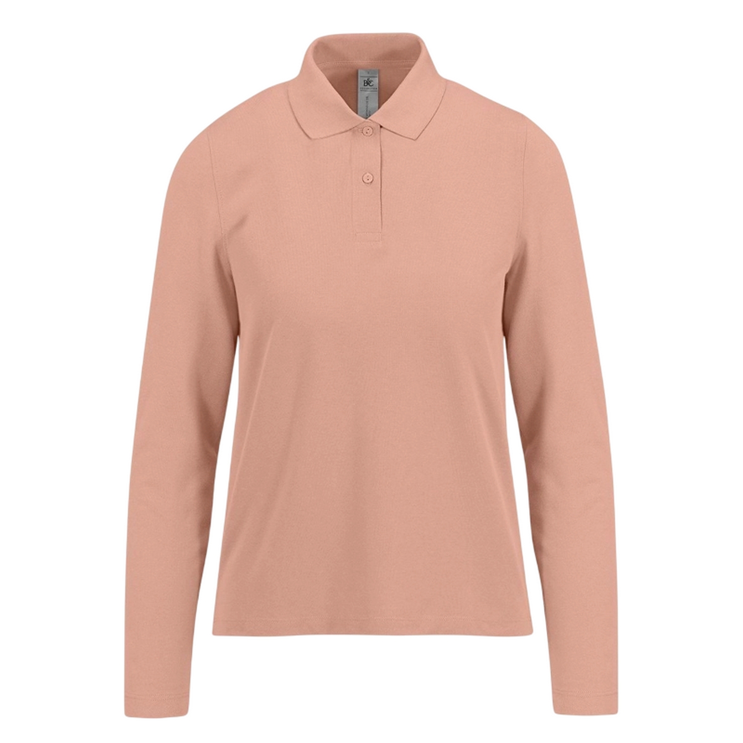 B and C Dames my polo 210 poloshirt met lange mouwen