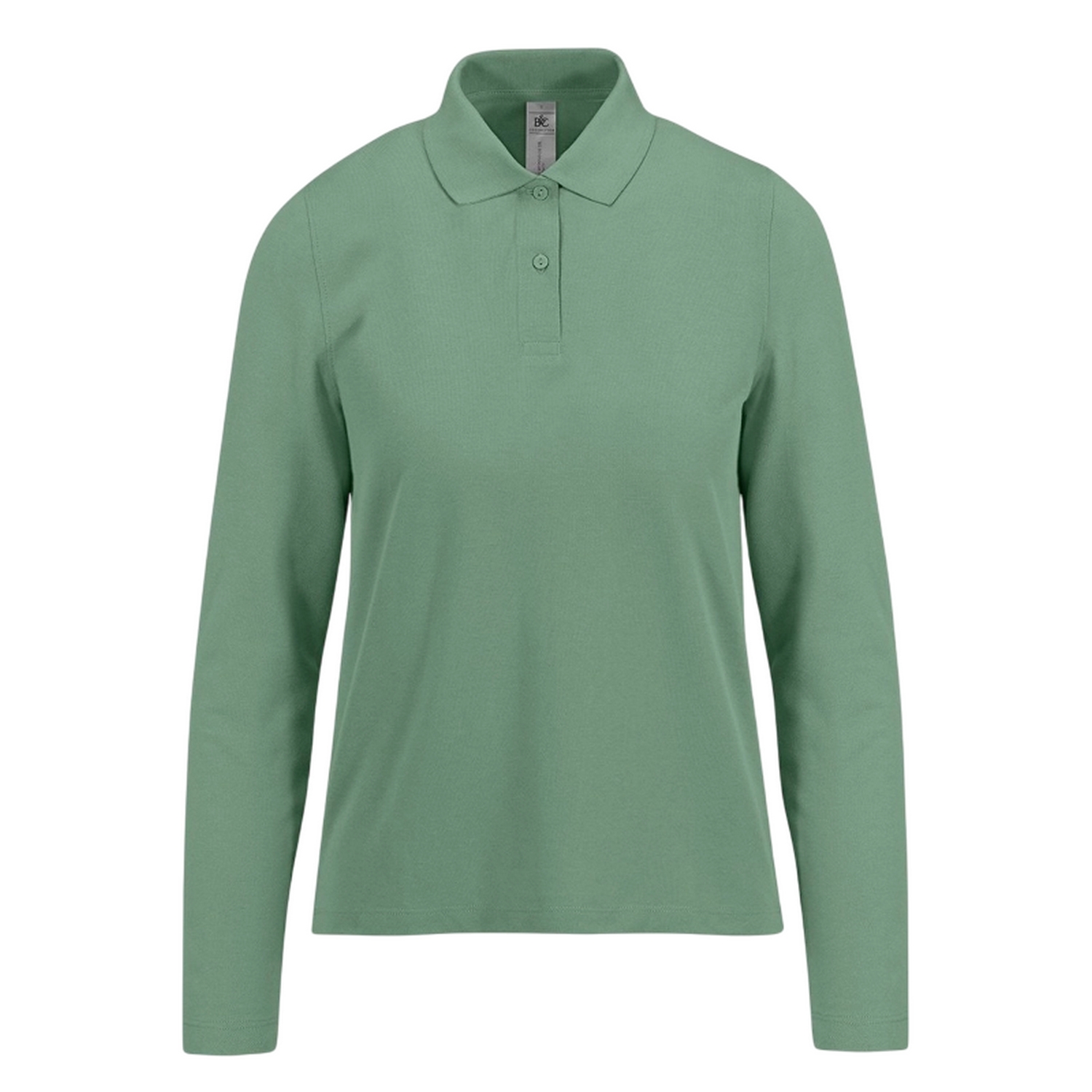 B and C Dames my polo 210 poloshirt met lange mouwen