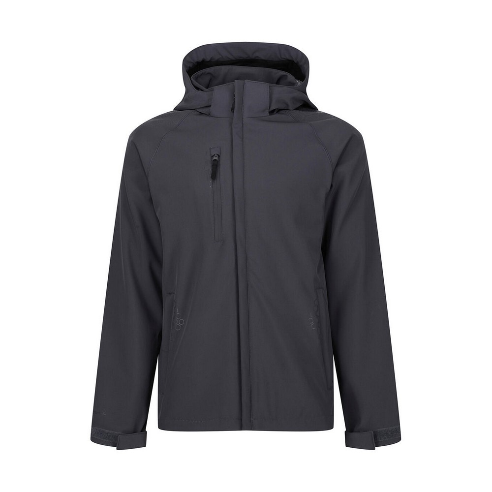 Regatta Heren repeller gevoerd soft shell jack met capuchon