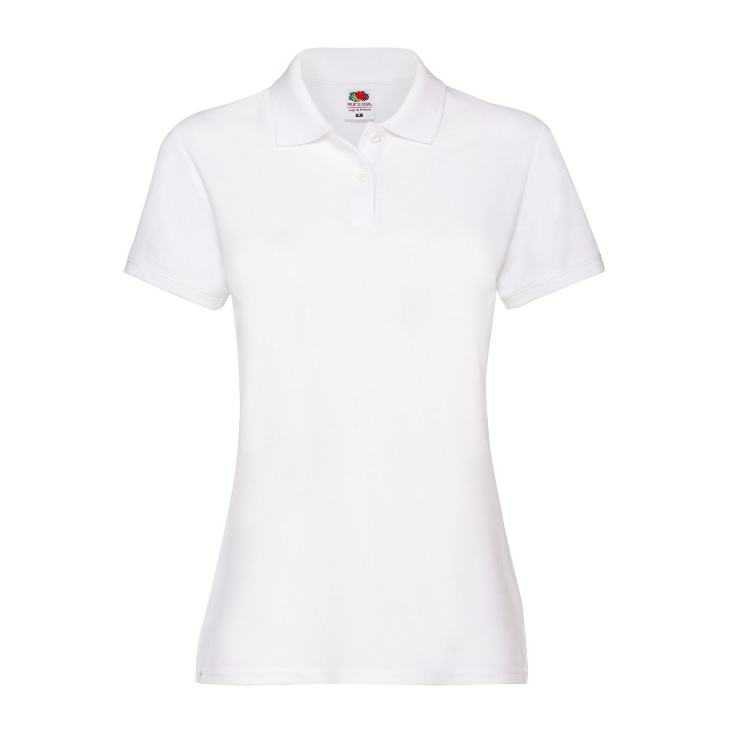 Fruit of the Loom Dames premium effen poloshirt