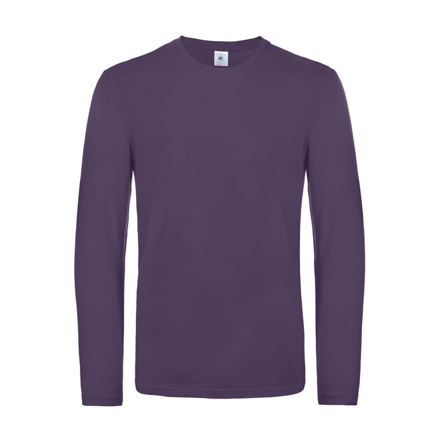 B and C Heren #e190 t-shirt met lange mouwen