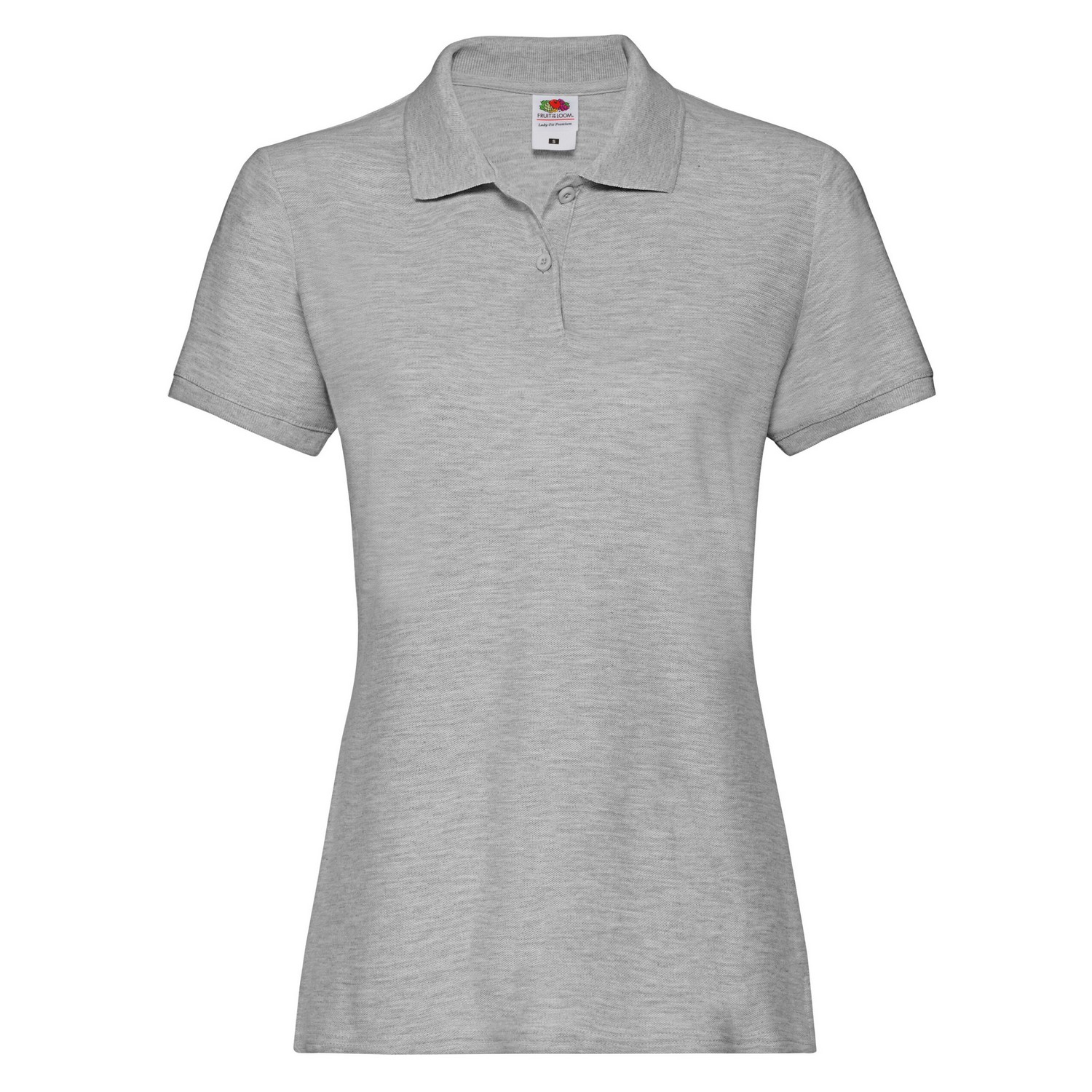 Fruit of the Loom Dames premium effen poloshirt