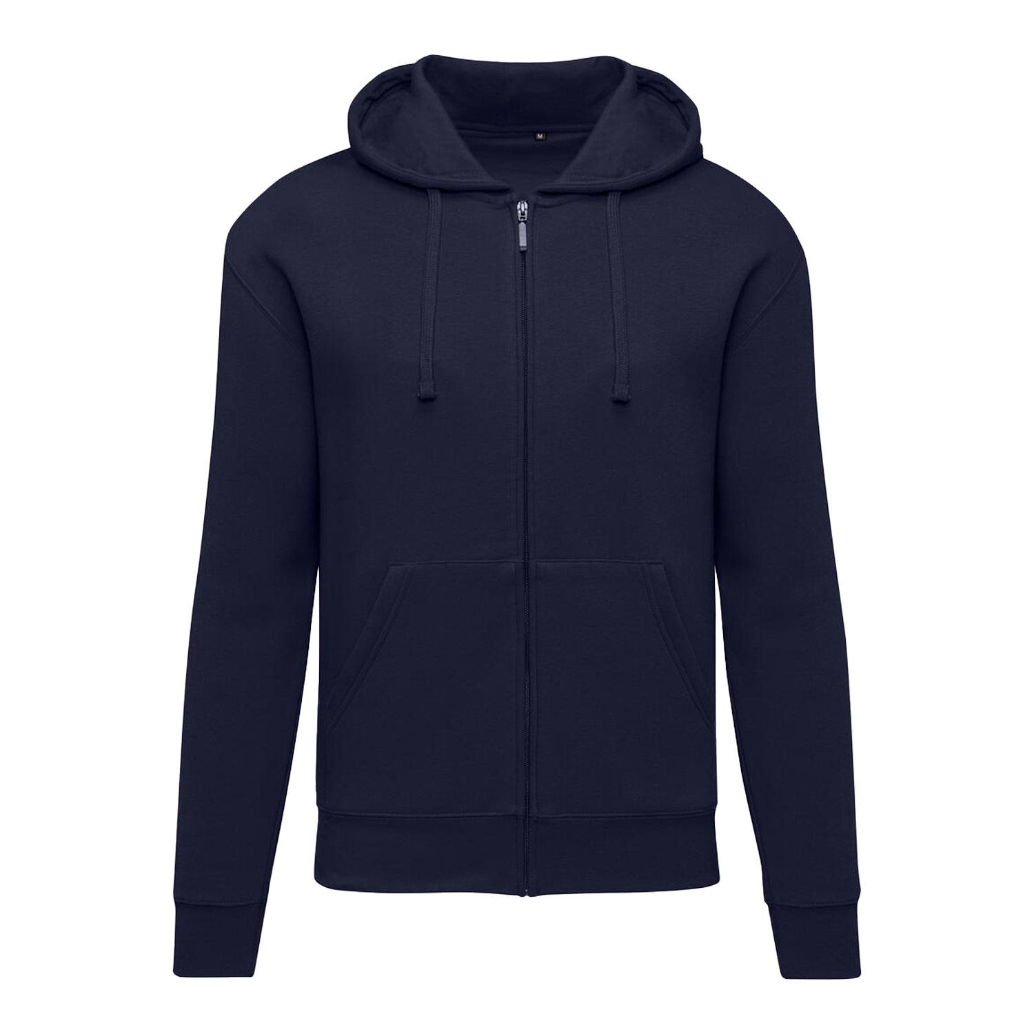 SG Heren met effen oxford hoodie met volledige rits