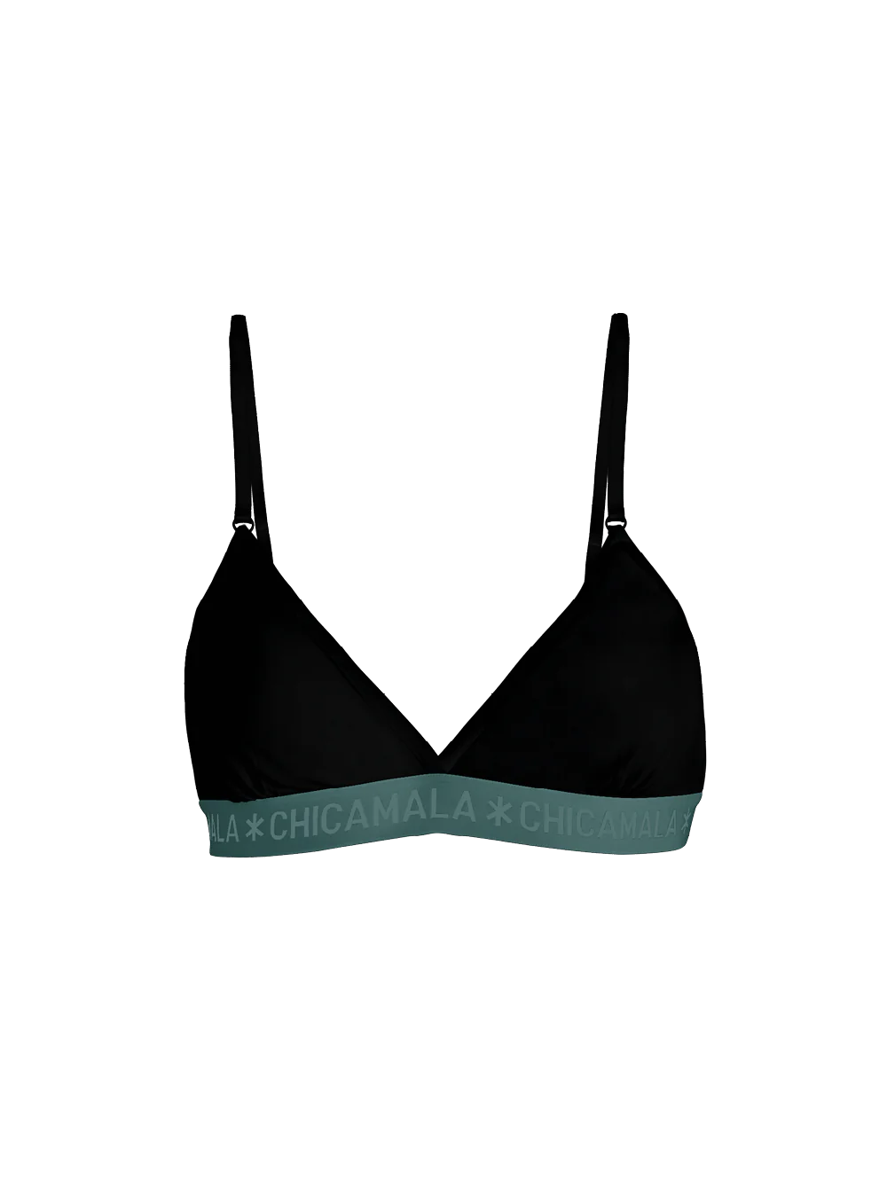 Muchachomalo Dames 1-pack triangle top effen