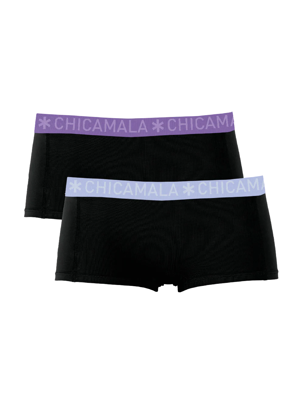 Muchachomalo Dames 2-pack boxershorts effen