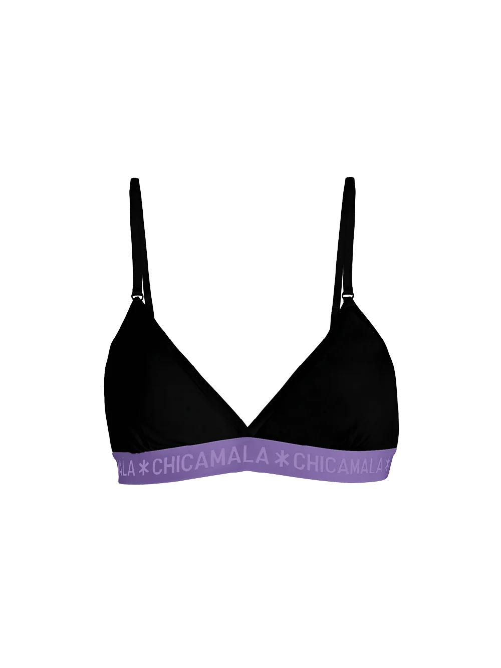 Muchachomalo Dames 1-pack triangle top effen