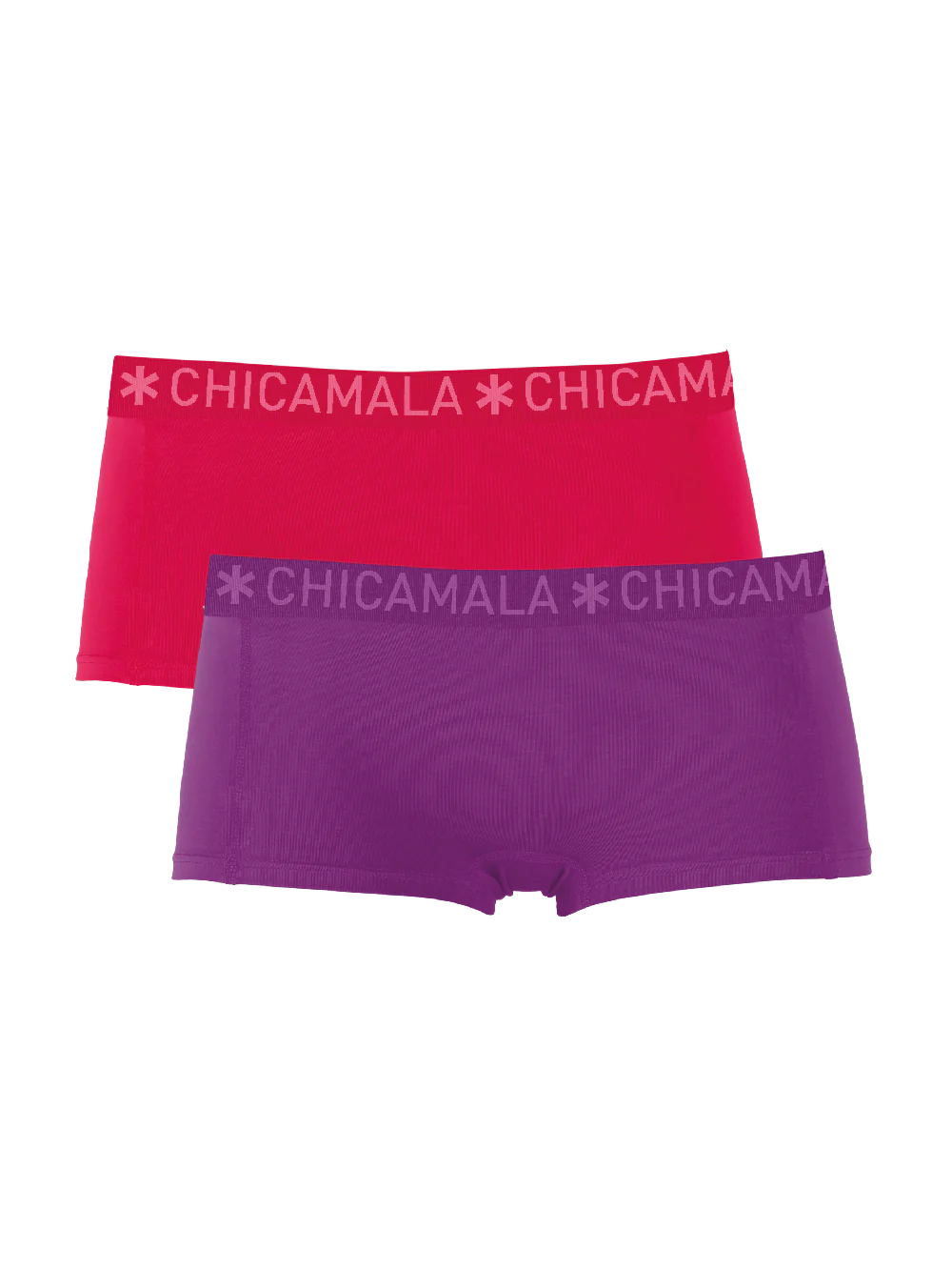 Muchachomalo Dames 2-pack boxershorts effen