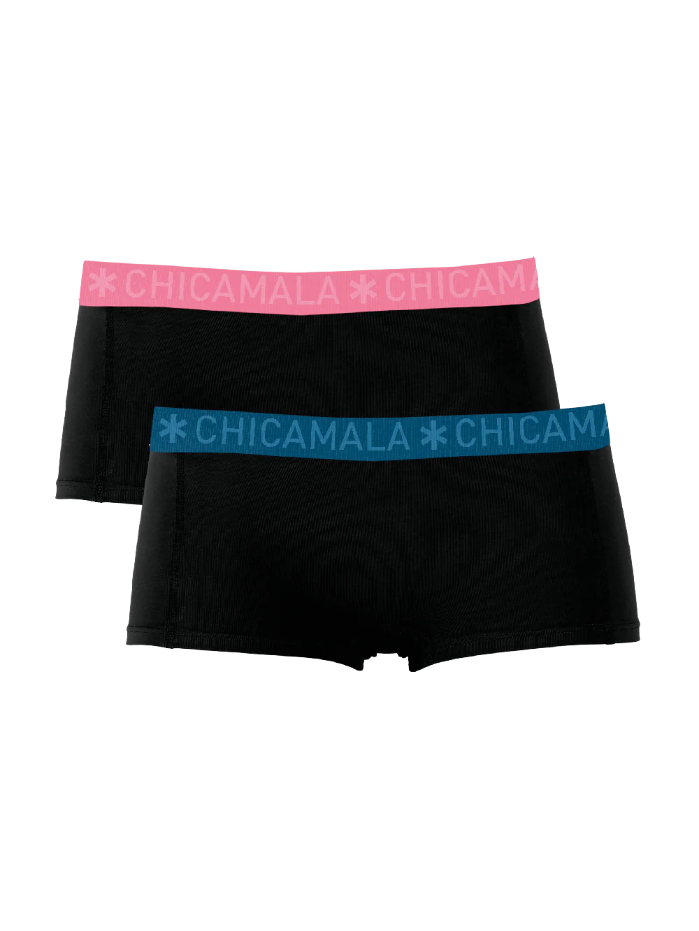 Muchachomalo Dames 2-pack boxershorts effen