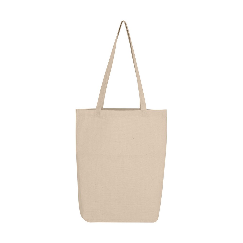 SG Canvas shopper met lange hengsels