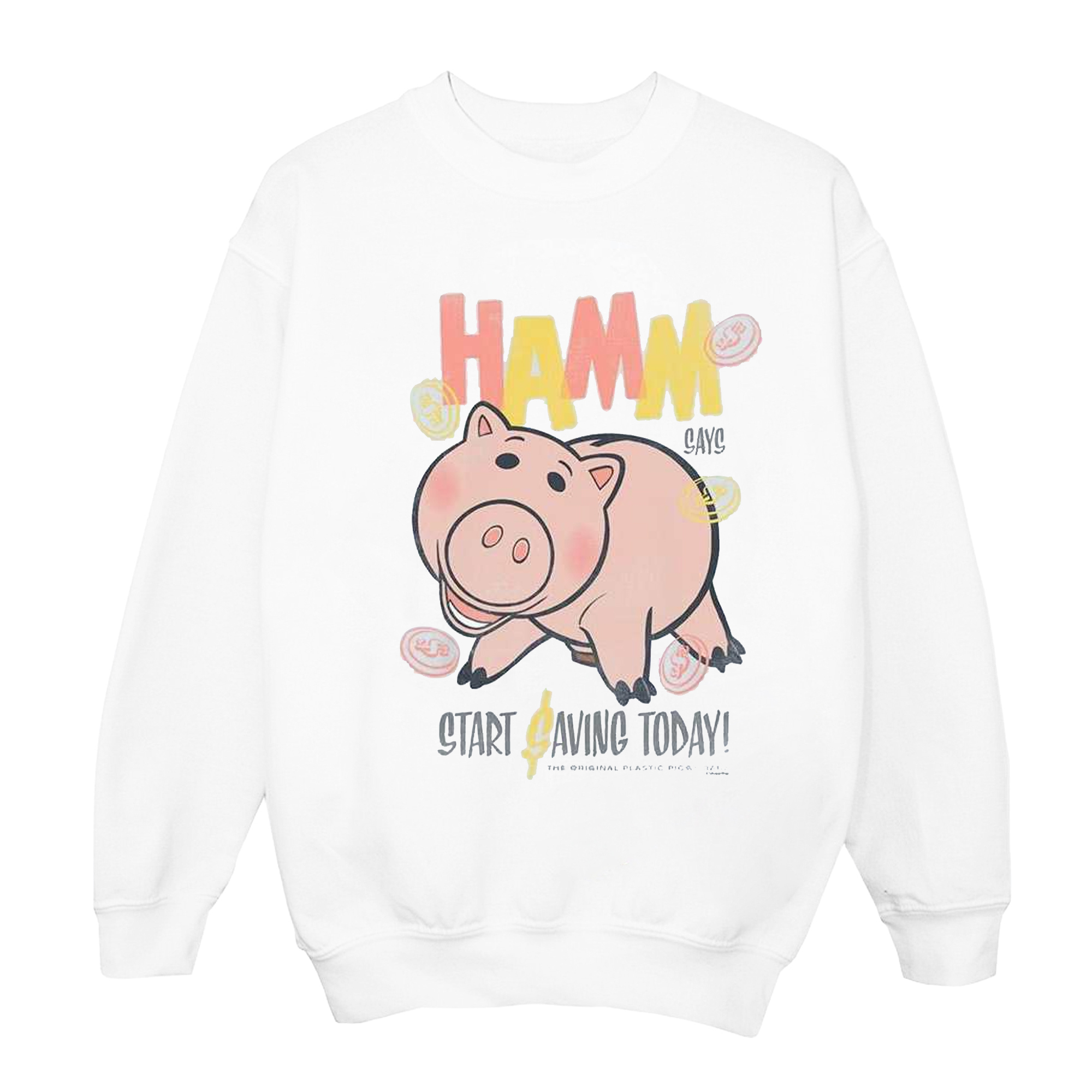 Li-cense Disney dames toy story 4 hamm het spaarvarken sweatshirt