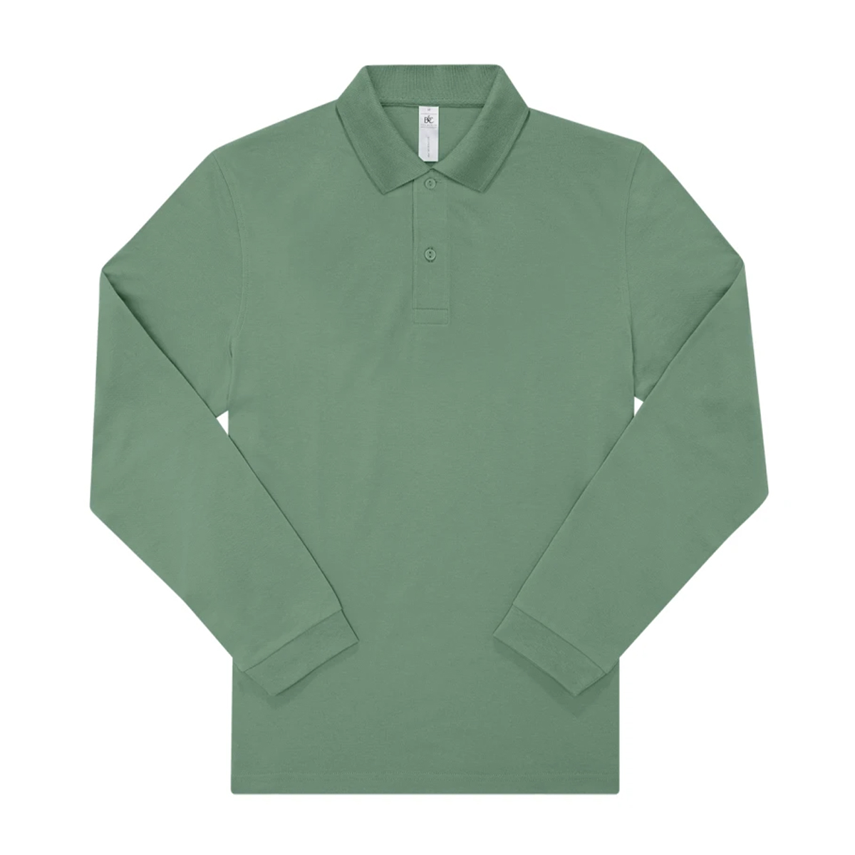 B and C Heren my polo 210 effen katoenen poloshirt