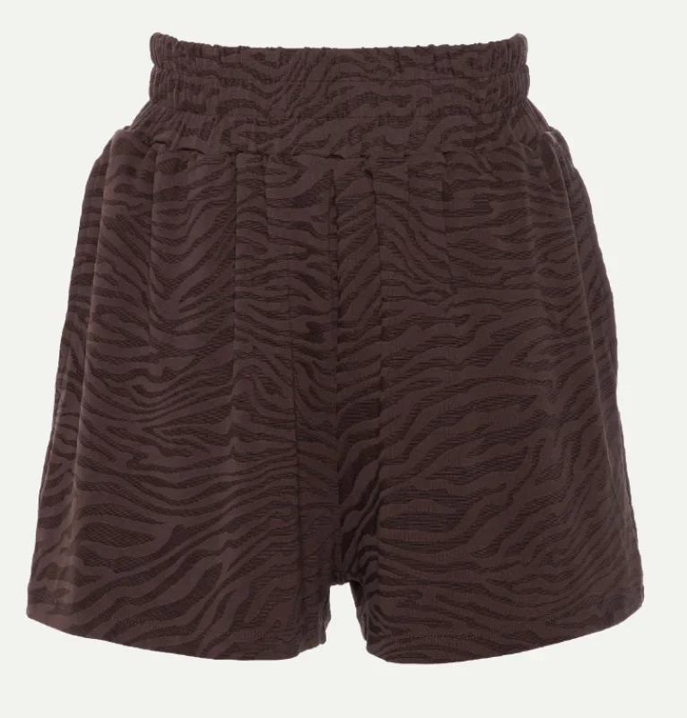 The Lola Club Indy short zebra brown -