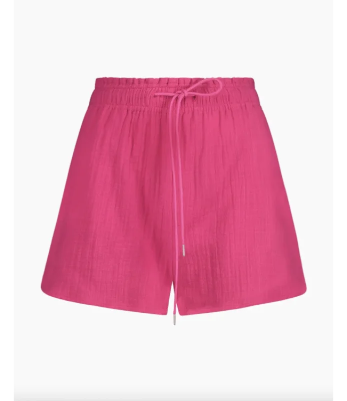 Another Label Indigo shorts hot pink -