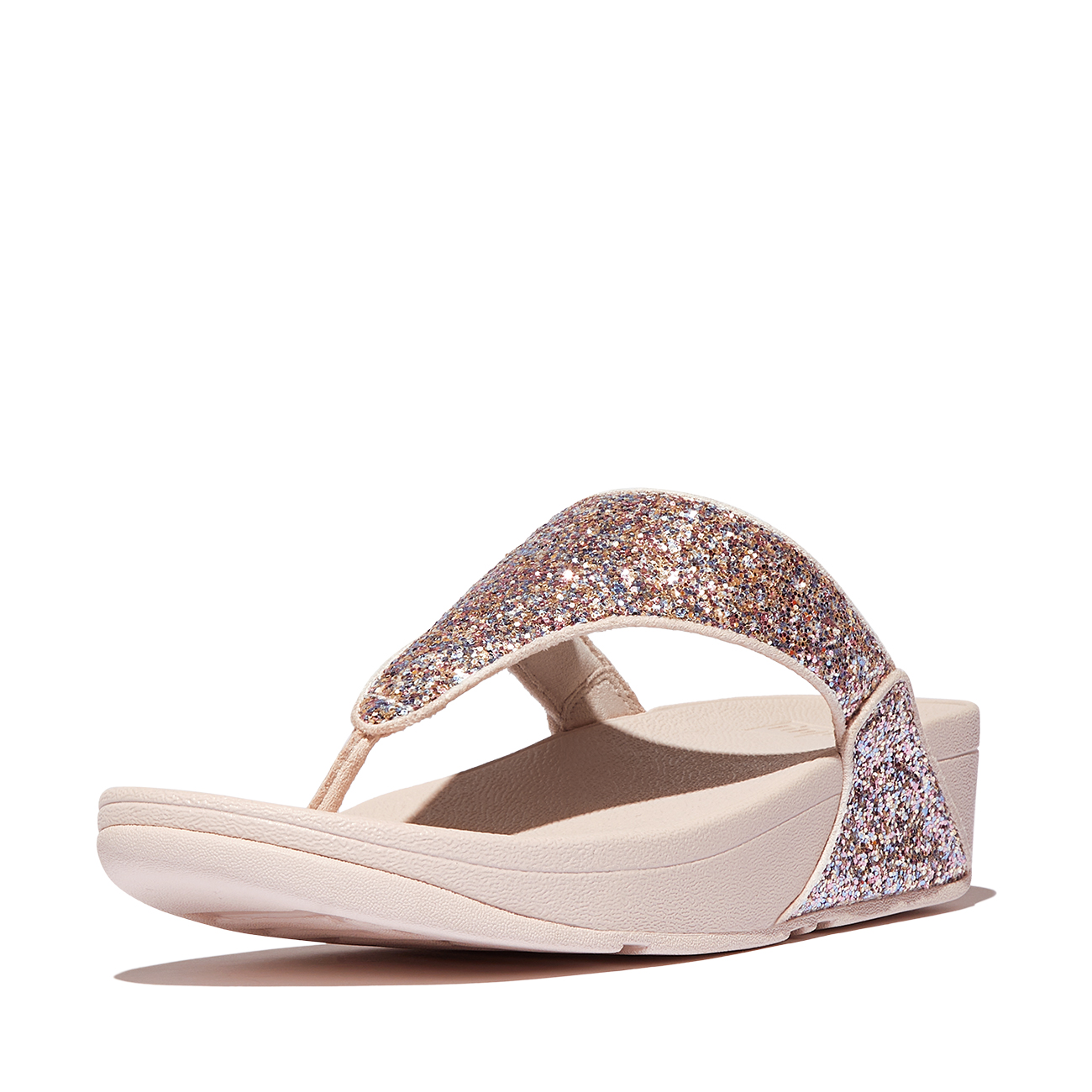 Fitflop Teenslippers LULU Badslipper, slides, sandaal met glitter