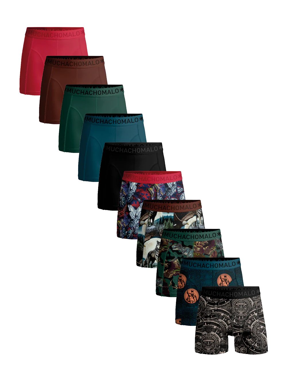 Muchachomalo Heren 10-pack boxershorts